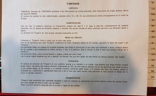 Timpanin, arpa pequeña