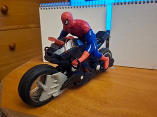 Spiderman motorista