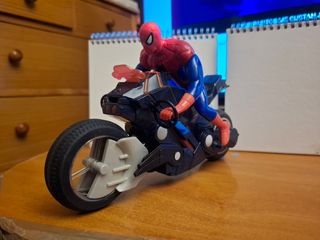 Spiderman motorista