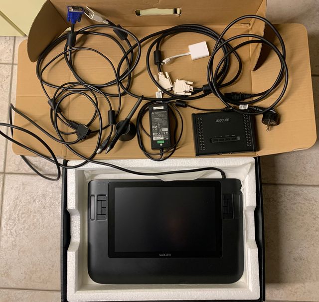 Wacom Cintiq 12WX penna interattiva display tablet