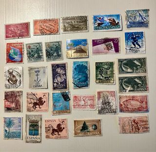 Sellos de Argentina Francia Portugal......