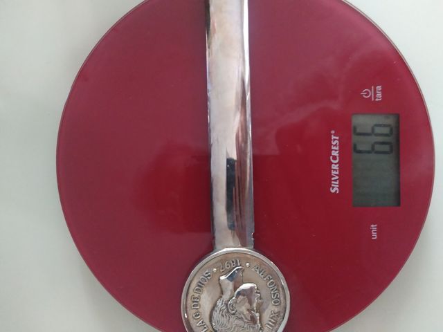 Abrecartas de plata de ley