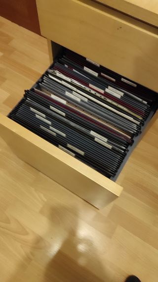 CAJONERA DESPACHO CON RUEDAS MALM IKEA