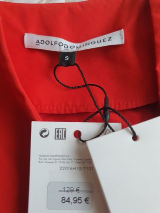 SIN ESTRENAR Blusa fiesta Adolfo Domíngu