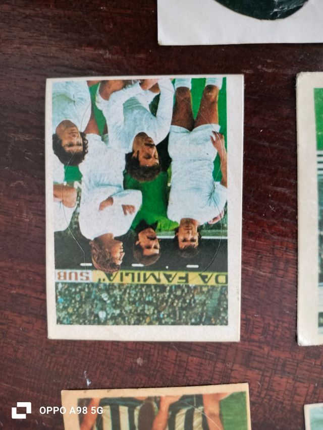 5 cromos adhesivos ediciones Este 1978 1979 liga