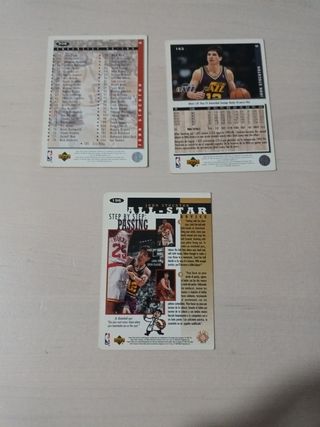 Cromos upper deck John Stockton. NBA