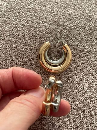 PENDIENTES AROS ZARA