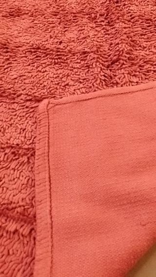 Trío de alfombras de algodón