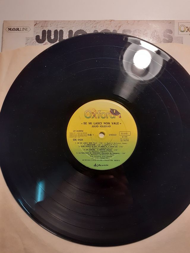 Vinile 33 giri Julio Iglesias