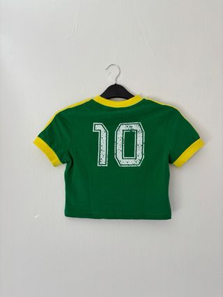 Top FakeGods Brasil talla XS con etiquetas