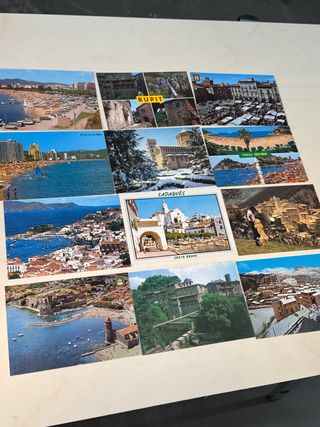 Colección 35 postales vintage