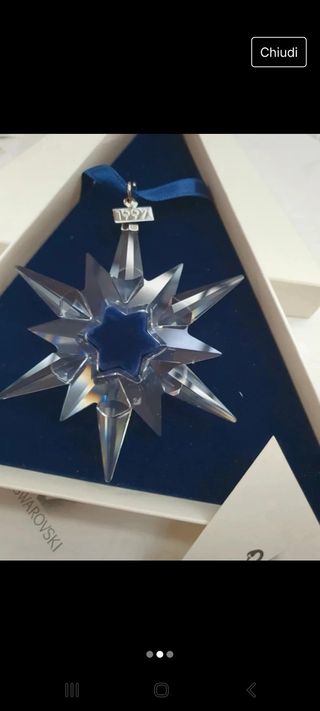 Christmas star 1997 stella natale