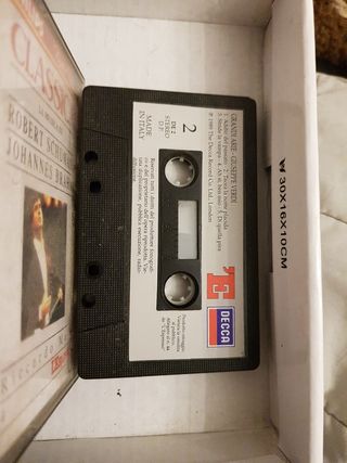 LOTE 14 CINTA CASSETES MÚSICA CLÁSICA