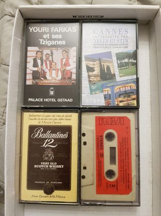 LOTE 14 CINTA CASSETES MÚSICA CLÁSICA