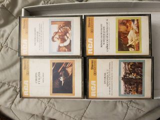 LOTE 14 CINTA CASSETES MÚSICA CLÁSICA