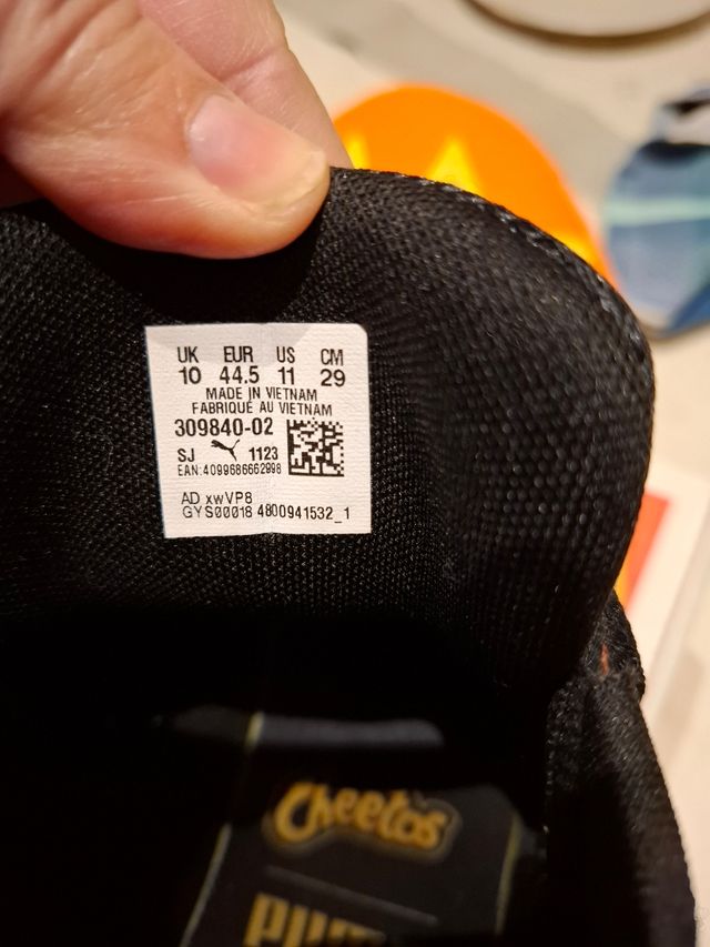 Zapatillas Puma Cheetos nuevas