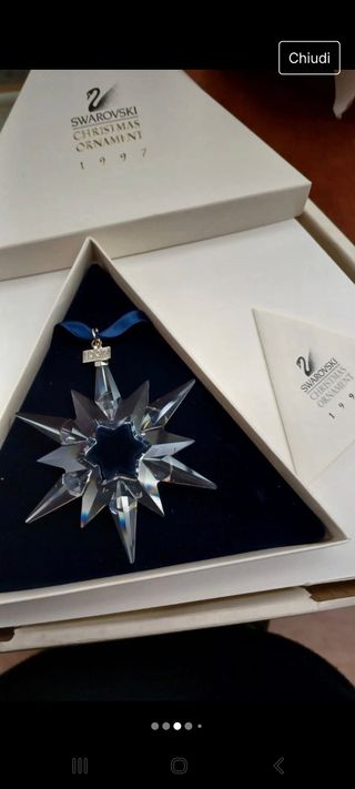Swarovski christmas star 1997
