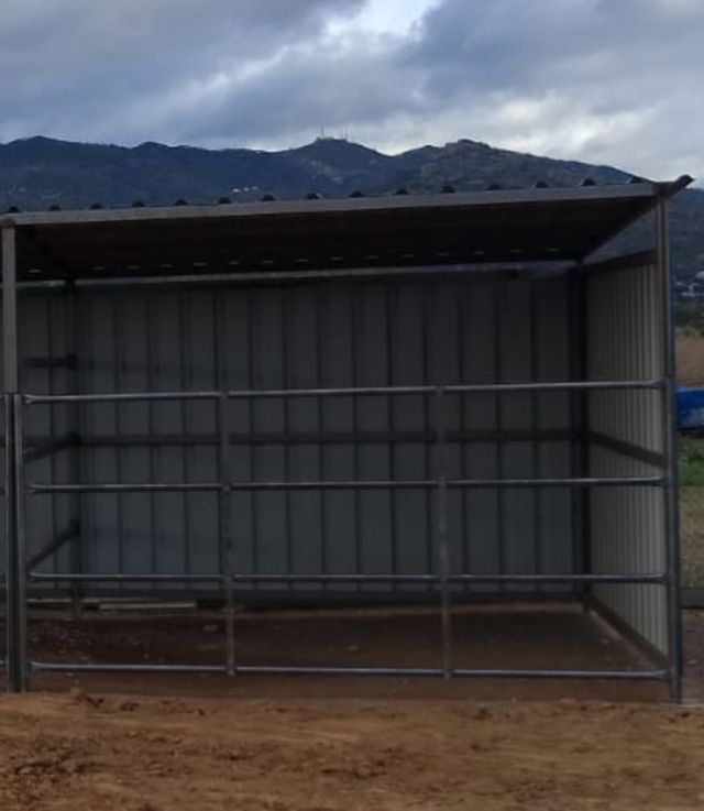 Cancillas para caballos vacas 4 tubos