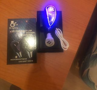 Pomo cambio de marchas led