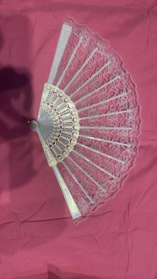 Abanico de encaje para novias