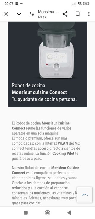 Robot cocina Lidl