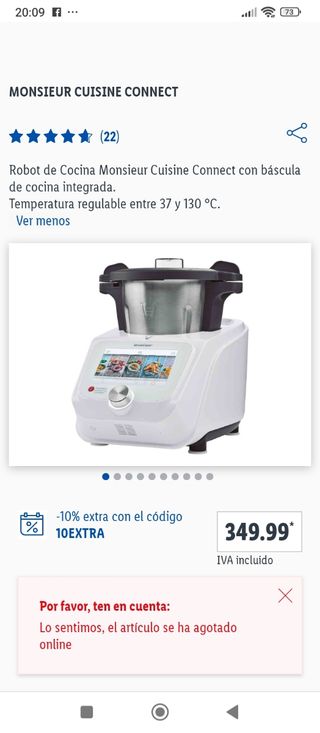 Robot cocina Lidl