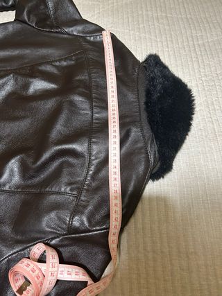Chaqueta piel Geox, talla 44