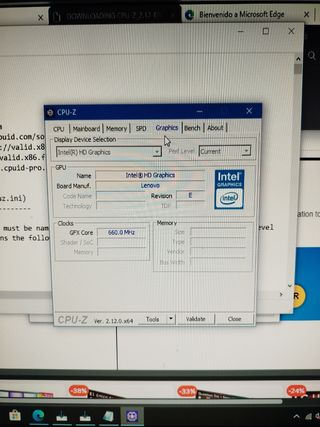 Lenovo Celeron 4Gb Ram sobremesa W10