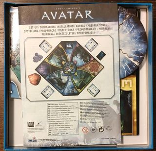 Mega Games "Avatar" The Board Game! Perfetto!