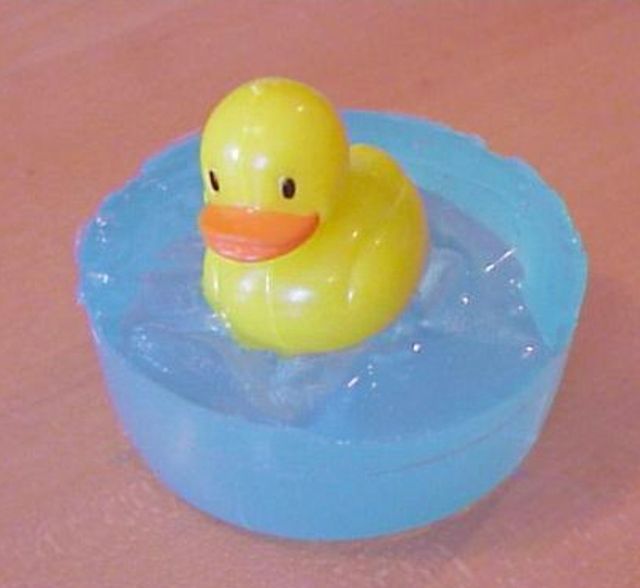 Patito goma en pastilla jabón 