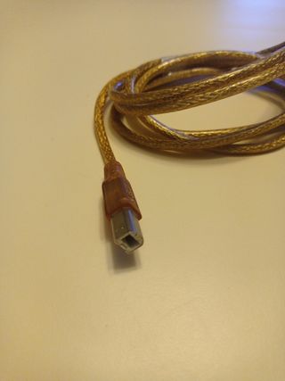 Cable USB-A macho a USB-B macho 1.5 metros 