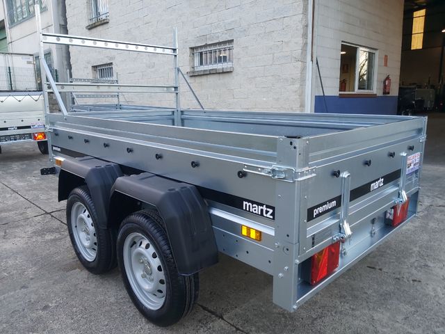 REMOLQUE MARTZ SIN FRENO 2,30X1,30X40 CM