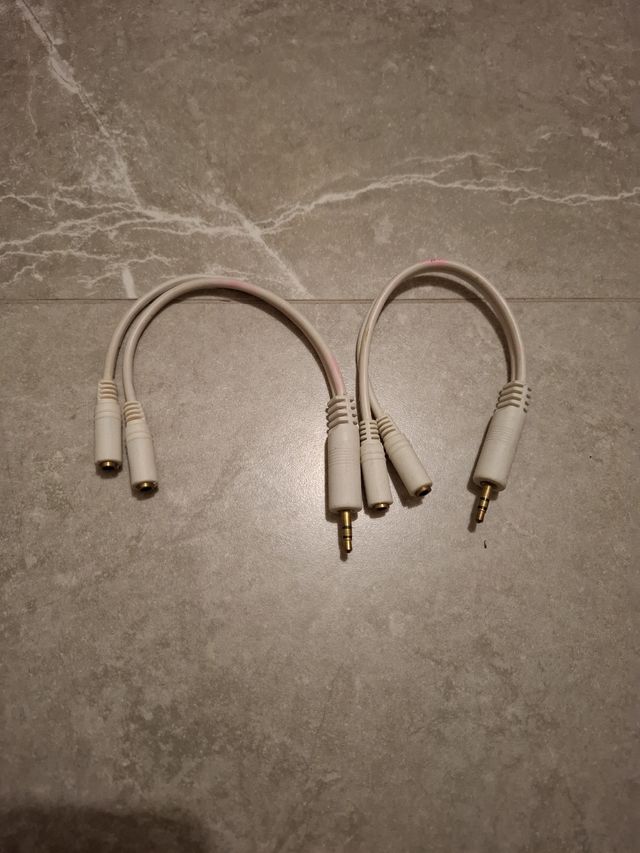 Regalo Cable adaptador/multiple Jack auriculare