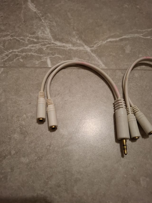 Regalo Cable adaptador/multiple Jack auriculare