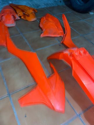 Kit plasticos acerbis KTM SXF 2016-18