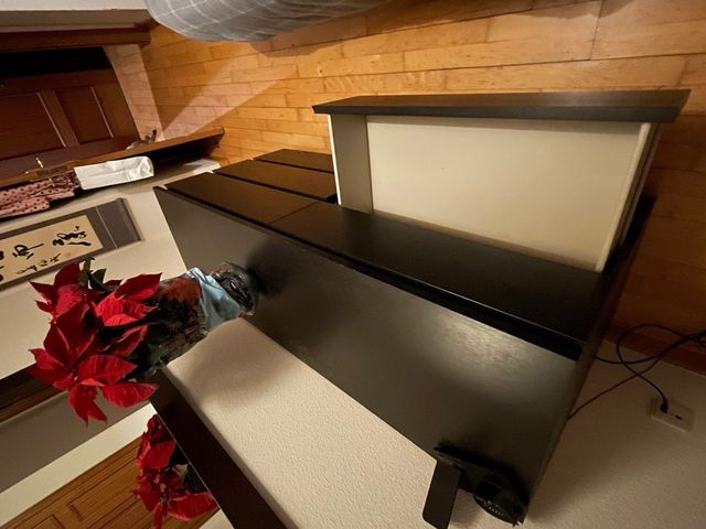 Comoda con cajones dormitorio wengue