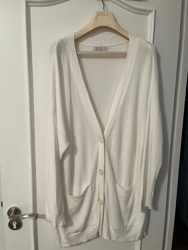 Chaqueta blanca stradivarius