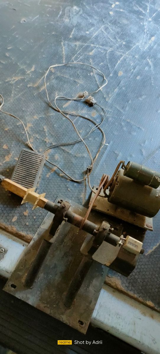 Bobinador electrico antiguo