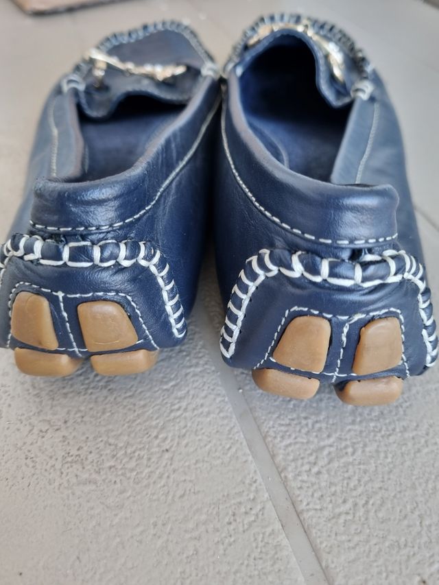 Scarpe mocassino pelle