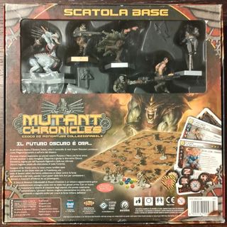 Board Game "Mutant Chronicles" Scatola Base! Perfe