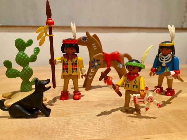 Playmobil familia apache