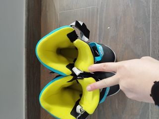 Tabla Burton con fijaciones y botas snow 33