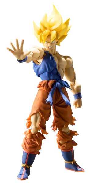 Figura Dragon Ball Goku Super Saiyan Rubio