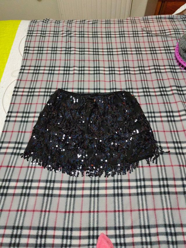 Minifalda lentejuela