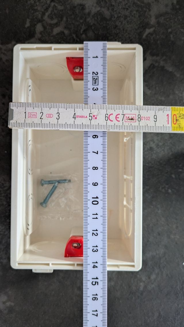 4 scatole elettriche 146 interna