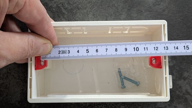 4 scatole elettriche 146 interna