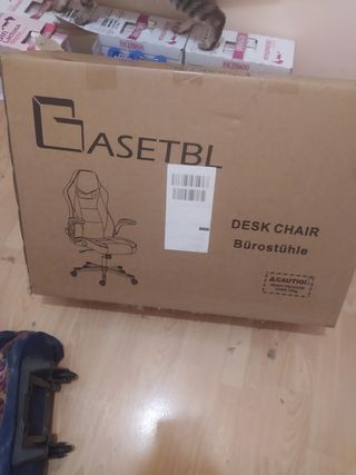 Silla Gamer nueva en su embalaje original .