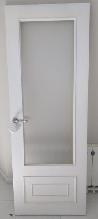 Puertas lacadas en blanco