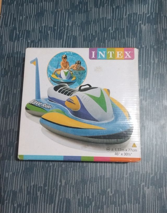 Barca hinchable infantil