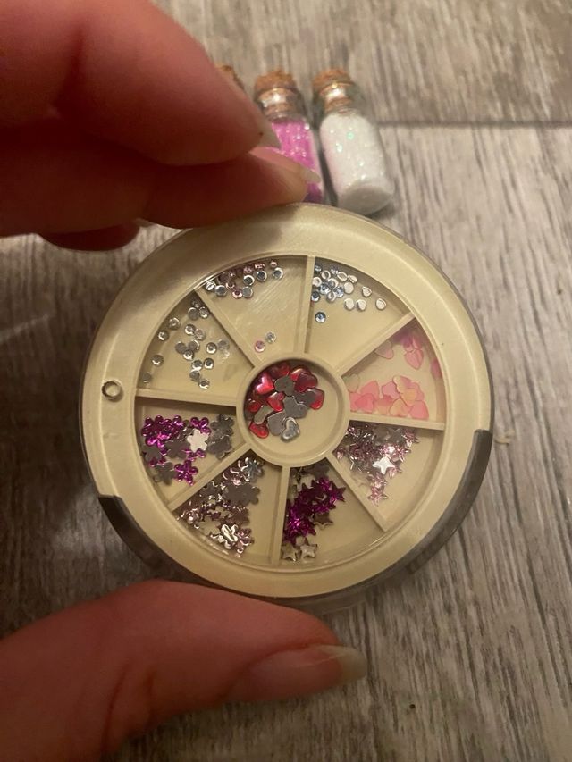 Kit brillantini e glitter per unghie